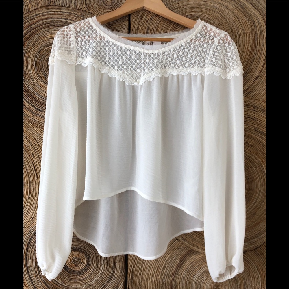 H&M Romantic Long Sleeve Blouse